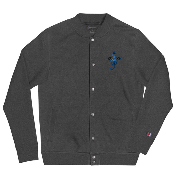 Embroidered Champion Love Bomber Jacket