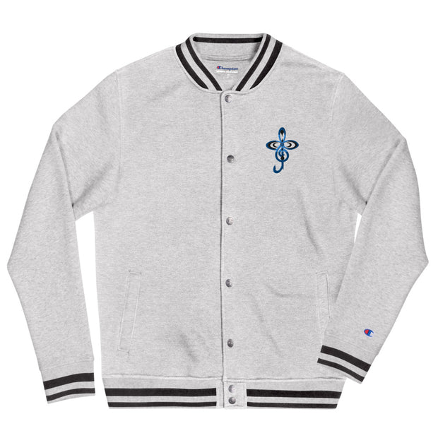 Embroidered Champion Love Bomber Jacket